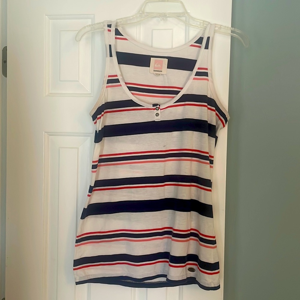 Women’s Quiksilver Racerback Tank Top with Botton Detail